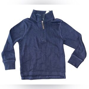 J. Crew Crewcuts Navy Half-zip Popover Sweatshirt